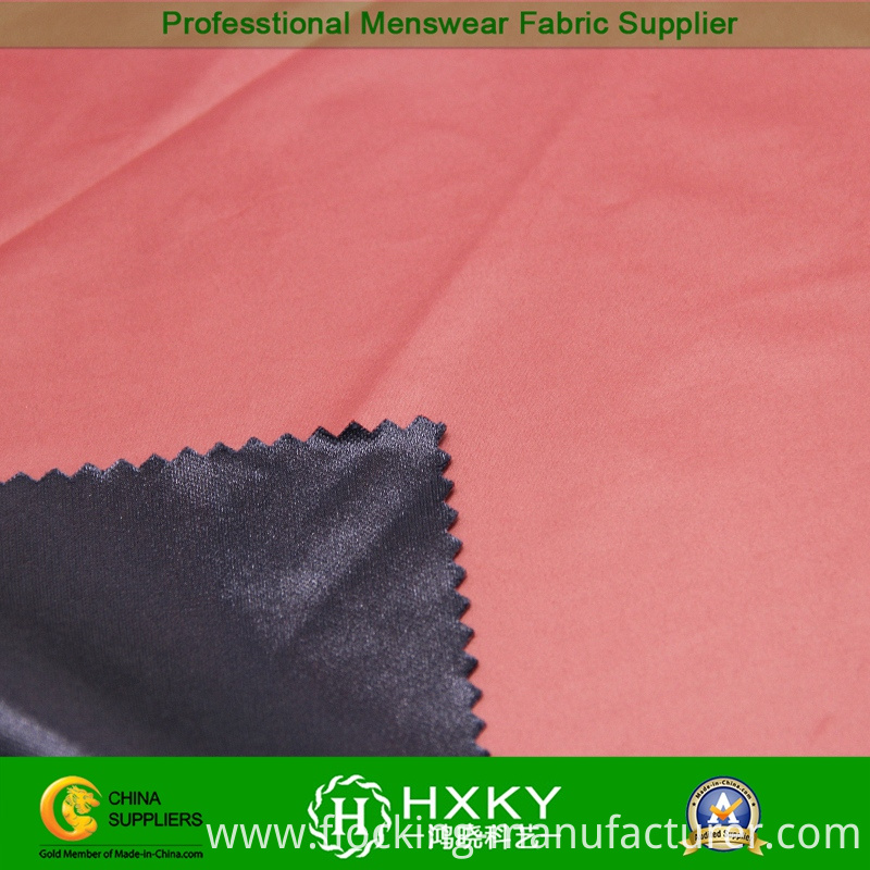 50d Cire Processing Polyester Compound Fabric for Men's Jacket